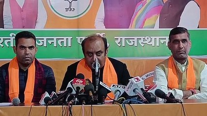 अपराधों में देश में नम्बर एक पर पहुंच गया है राजस्थान— त्रिवेदी