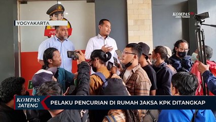 Pelaku Pencurian di Rumah Jaksa KPK Ditangkap