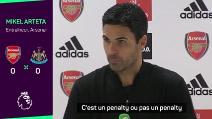 19e j. - Arteta : "Il y a deux penalties scandaleux"