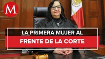 La ministra Norma Piña encabezó su primera sesión como presidenta del máximo tribunal