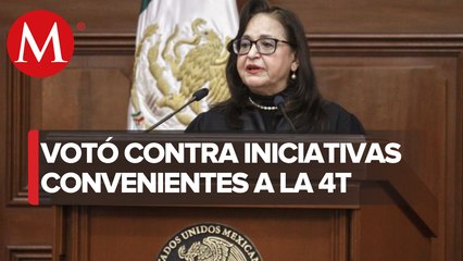 AMLO considera que Norma Lucía Piña siempre ha votado contra sus propuestas