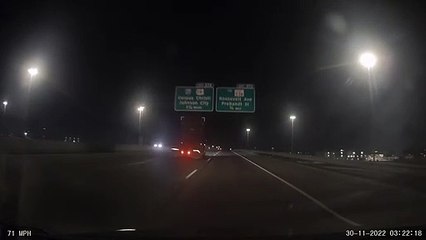 Météore Geminid sur San Antonio, Texas