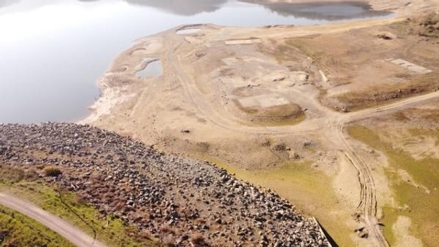 GÖKÇE BARAJI'NDA SU SEVİYESİ AZALDI; YALOVA'NIN 30 GÜNLÜK SUYU KALDI