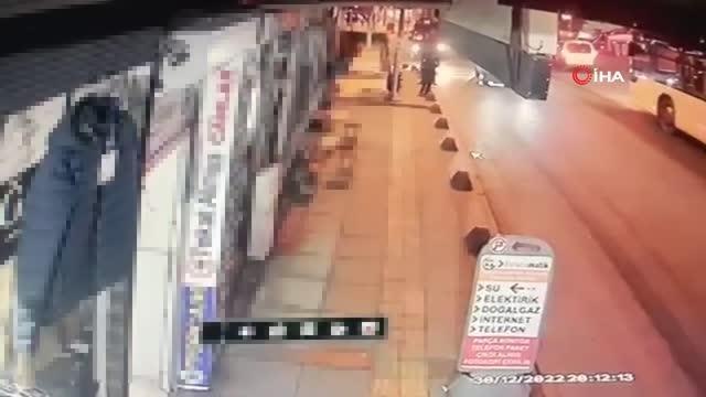 Sancaktepe'de depodan alüminyun profil kesme aleti ile merdiven çalan hurdacı yakalandı