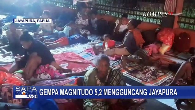 Gempa Magnitudo 5,2 Guncang Jayapura, Pasien di RSUD Jayapura Dievakuasi Keluar Gedung!
