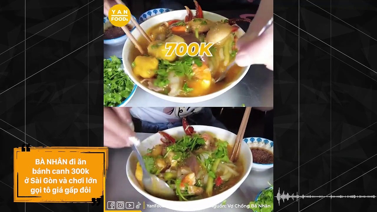 Đức Nhân dẫn chồng Nhật đi review bát bánh canh cua đắt nhất Sài Gòn: Gọi tô giá gấp đôi