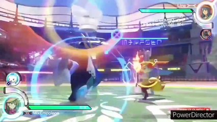 Pokkén Tournament DX Empoleon/Impoleon/Pingolèon/エンペルト's anti-support Pokémon's techs full video