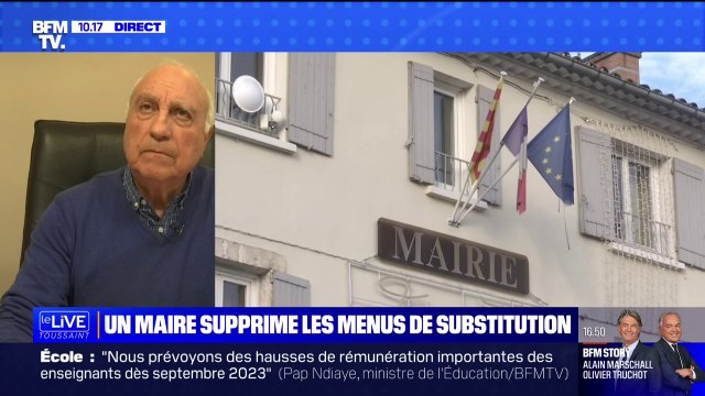Menus de substitution supprimés à l'école: le maire RN de Morières-lès-Avignon évoque une tempête dans un verre d'eau