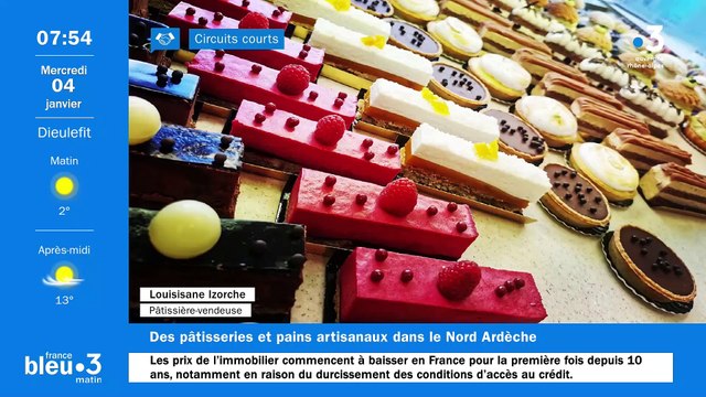 A Villevocance, des pâtisseries, entremets et pains artisanaux issus de produits naturels.