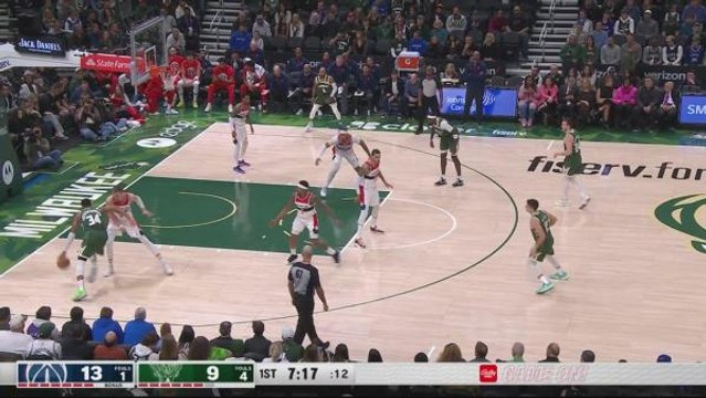 Giannis drops career-high 55 in win over Wizards