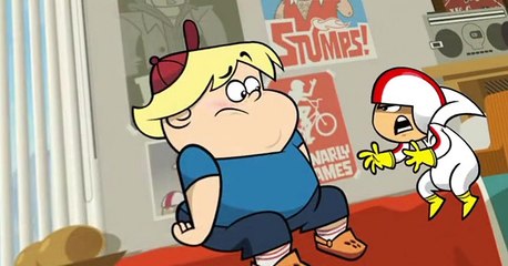 Kick Buttowski: Suburban Daredevil Kick Buttowski: Suburban Daredevil S02 E022 Trash Talk / Nerves of Steal