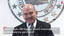 Bakan Soylu, İBB Başkanı Ekrem İmamoğlu’nun  açıklamalarına yanıt verdi