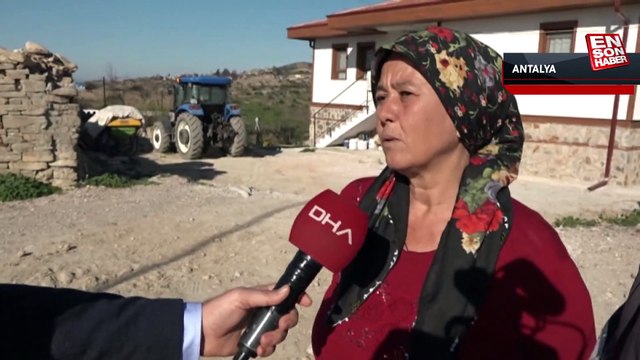 Manavgat yangınında gözyaşı döken Gülsüm Uysal yeni evine kavuştu