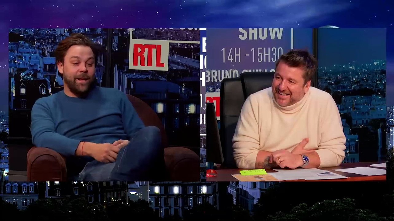 Gérard Jugnot et son fils invités de Bruno Guillon dans "Le Bon Dimanche Show"
