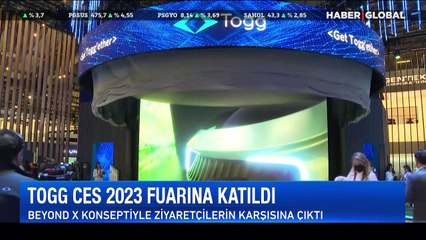 Togg, CES 2023'te "yarından sonrasının" vizyonunu sergiledi