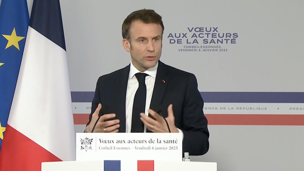 EN DIRECT | Les vœux de Macron aux acteurs de la santé