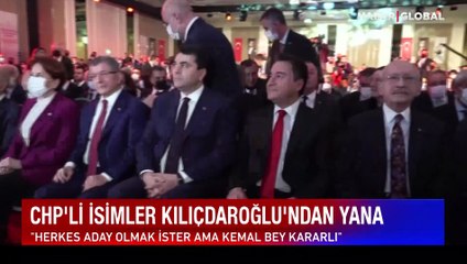CHP'li isimler Kılıçdaroğlu'dan yana