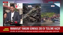 Manavgat'ta yanan evler yeniden yapıldı! Bakan Kurum: Yaklaşık 900 yapıyı vatandaşlarımıza teslim edeceğiz