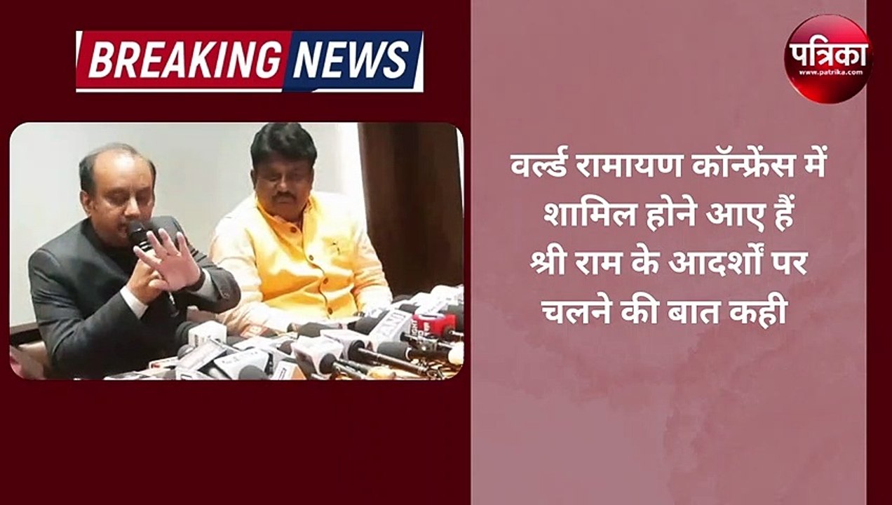 भाजपा प्रवक्ता डॉ सुधांशु त्रिवेदी जबलपुर पहुंच...