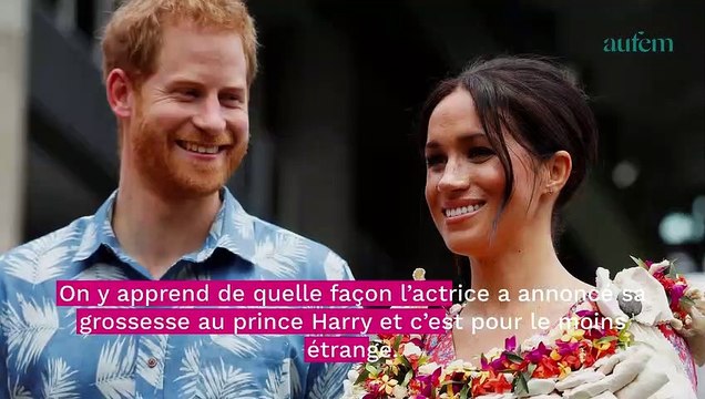 Meghan Markle Sa façon très étrange d’annoncer sa grossesse à Harry