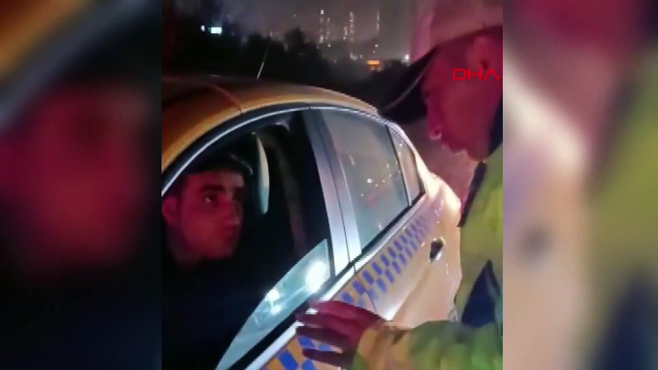 Kaldırımdaki scooterlıya göz göre göre çarptı