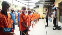 Cegah Tahanan Kabur, Polres Blitar Kota Geledah Ruang Tahanan