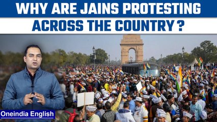 Know why Jains have taken to roads against Jharkhand govt's decision|Oneindia News*Explainer