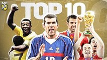 TOP 10 Meilleures Équipes Nationales de l'Histoire 