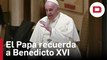 Francisco recuerda a Benedicto en la audiencia como un «un gran maestro de la catequesis»