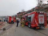 Beykoz'da istinat duvarına çarparak devrilen kamyondaki 2 kişi yaralandı