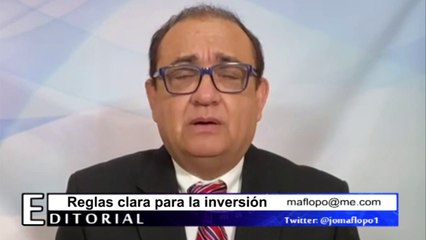 REGLAS CLARAS PARA LA INVERSIÓN
