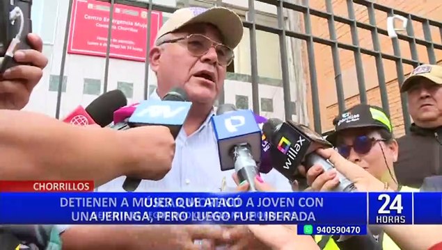 Chorrillos: liberan a mujer que atacó con jeringas a pasajeros de un bus
