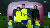 حفل استقبال كريستيانو رونالدو في نادي النصر السعودي 2023