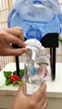 Water Dispenser Valve for 55mm Non Threaded Jug Gallon Water Bottle Cap Reusable Plastic Spigot Faucet,2 drinking fountains