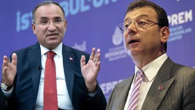 Adalet Bakanı Bozdağ'dan, İmamoğlu'nun Gök kubbeyi başınıza yıkarız sözlerine çok sert yanıt