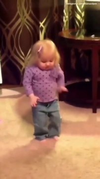 Cha cha cha baby dancing