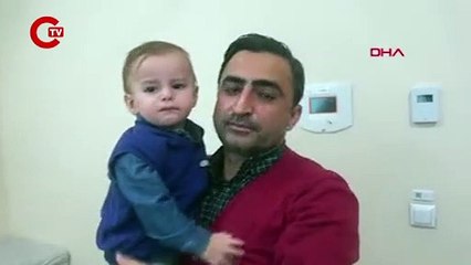 Doktorları bile şaşırttı 14 aylık Göktürk'ün böbreğinden 40 taş çıkarıldı