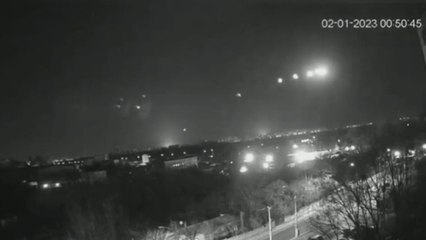 Ucraina, esplosioni a Nikopol e droni abbattuti