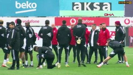 Beşiktaş, Kasımpaşa maçının hazırlıklarını sürdürdü