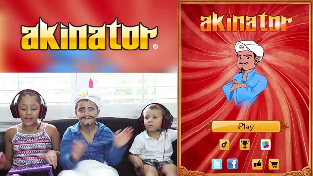 Akinator Knows Everything! STALKER APP COMES TO LIFE! Creepy GURU Fun! (FGTEEV GAMEPLAY _ SKIT)