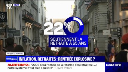 Inflation, retraites, crise de l'énergie...la rentrée explosive du gouvernement
