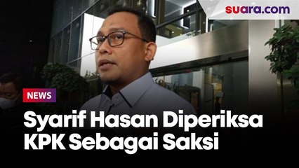 Syarif Hasan Demokrat Diperiksa KPK Sebagai Saksi Kasus LPDB UMKM saat Jabat Menteri Koperasi dan UKM
