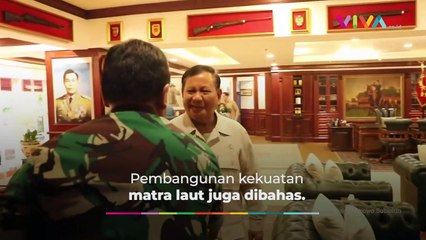 KSAL Muhammad Ali Bahas Visinya ke Prabowo