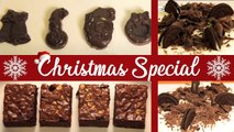 How To Make Christmas Special Chocolates | Chocolate Walnut Brownie | Oreo Cheese Cake