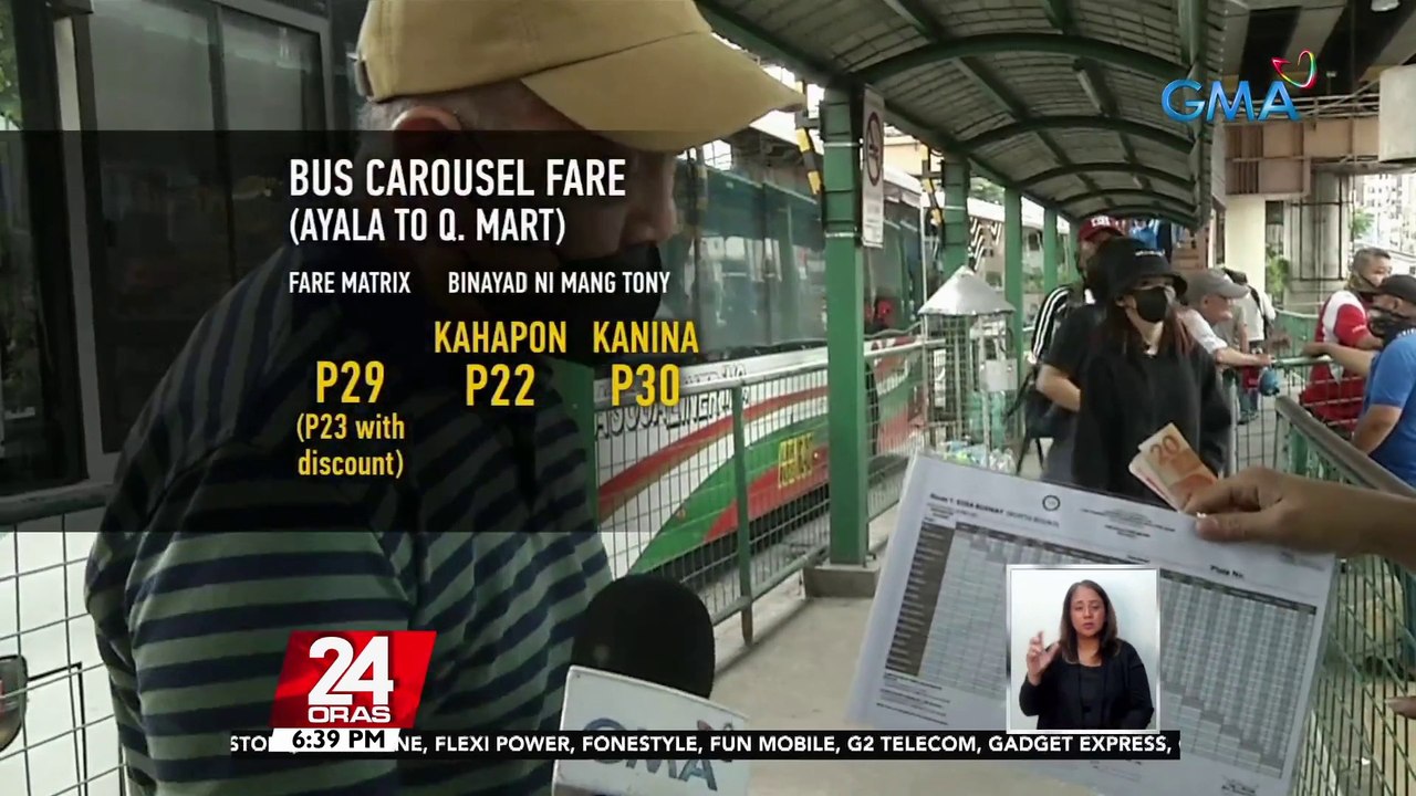 Paiba-ibang singil sa EDSA Bus Carousel na hindi din umano tugma sa ...