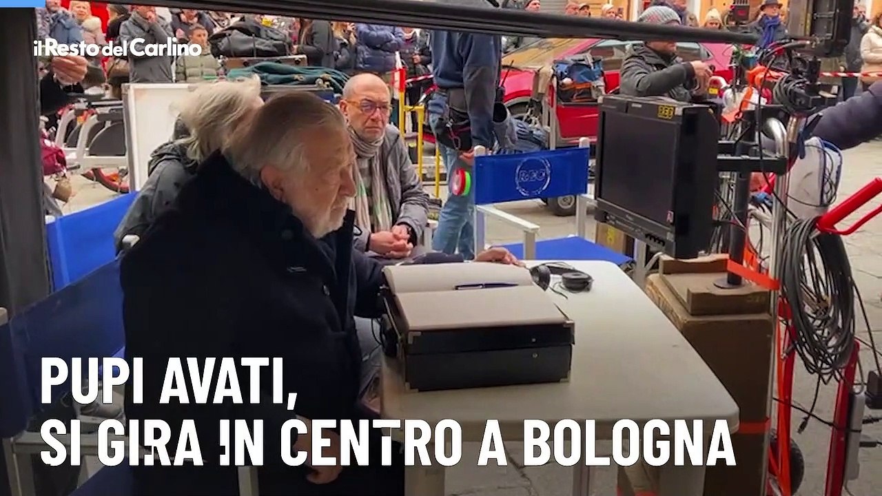 Pupi Avati, si gira in centro a Bologna