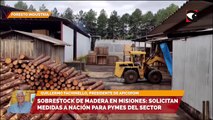 Sobrestock de madera en misiones: solicitan medidas a nación para Pymes del sector