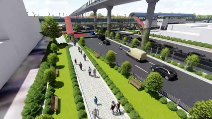 Proposed intervention  at peeraghari chowk New Delhi