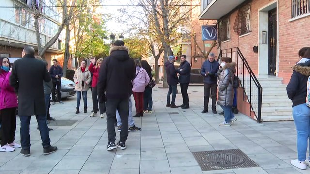 Vecinos desalojados de San Fernando de Henares piden soluciones para no vivir con miedo