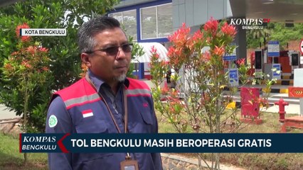 Tol Bengkulu Masih Beroperasi Gratis